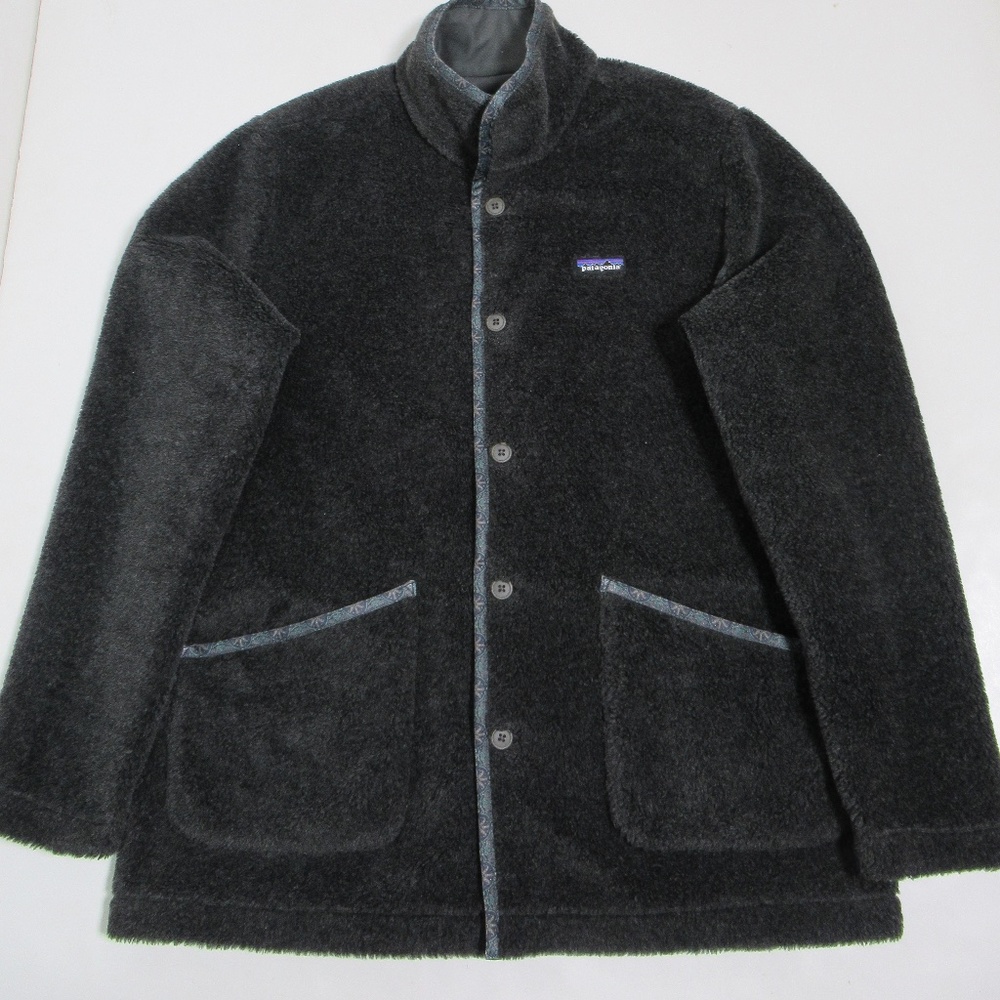Patagonia Men's Woolyester Pile Jacket Forge Grey FGE 22905FA20 Size L